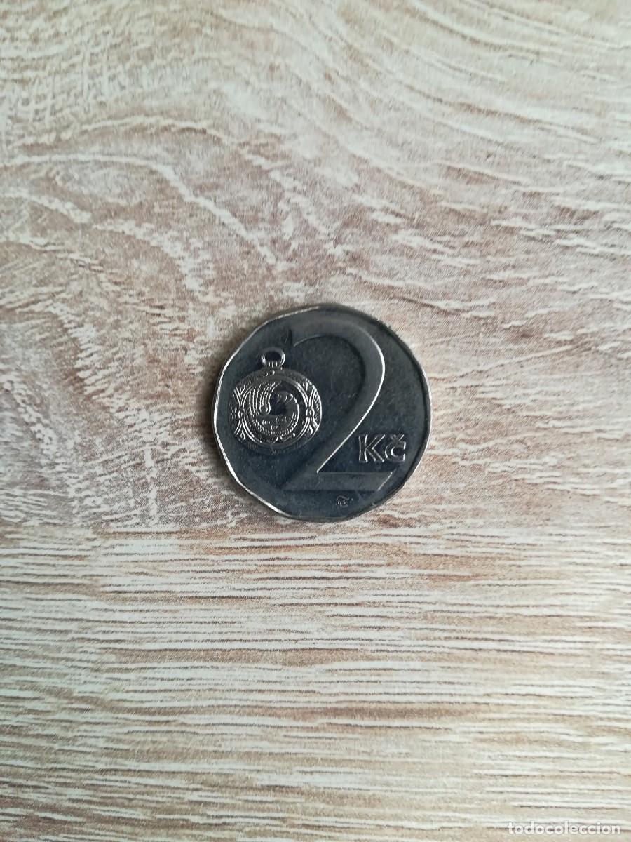 Monedas antiguas de Europa: MONEDA 2 CORONAS, REP. CHECA - A&Ntilde;O 1994. - Foto 2