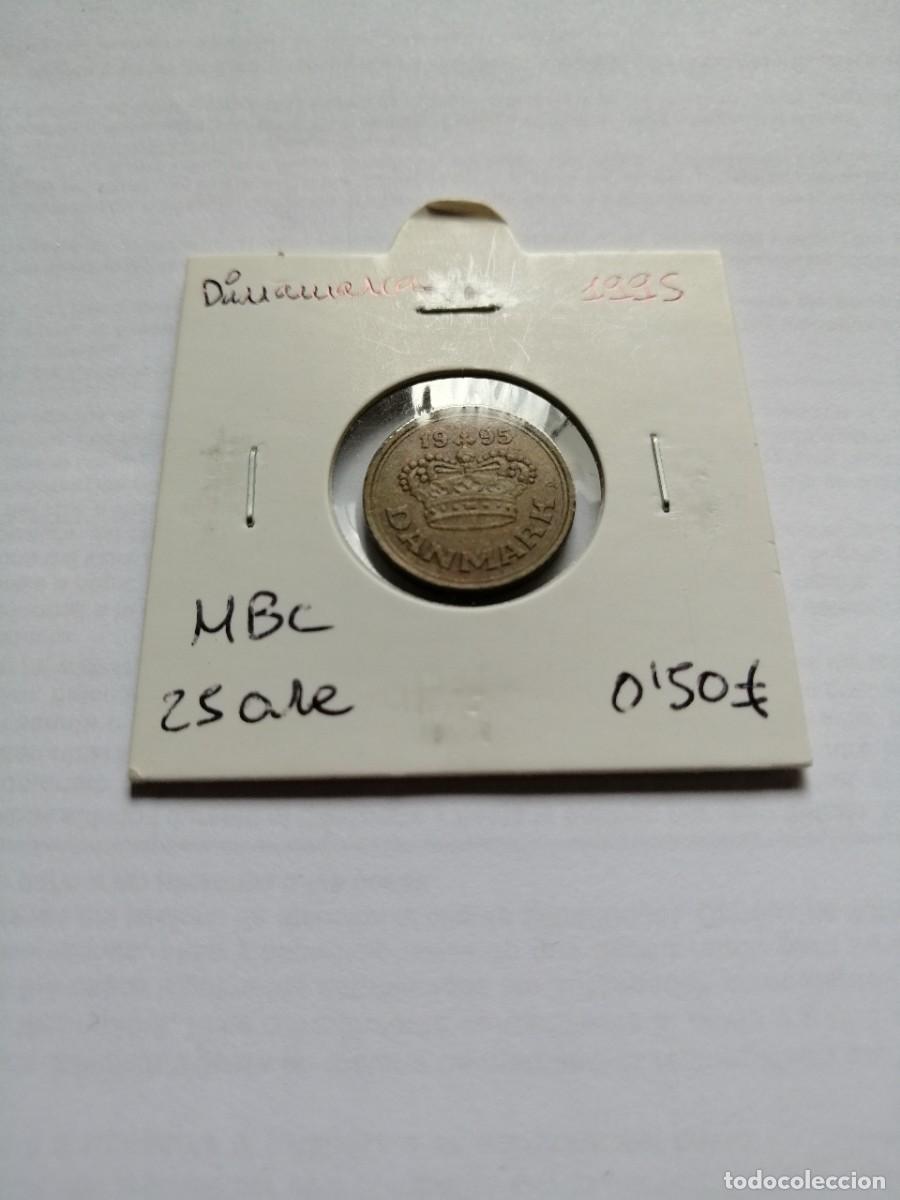 Monedas antiguas de Europa: Dinamarca 25 Ore 1995 - Foto 1