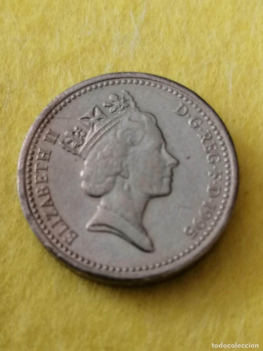 Monedas antiguas de Europa: Moneda 1 libra, Inglaterra, 1995, EBC+ - Foto 1