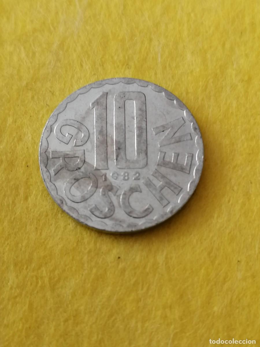Monedas antiguas de Europa: Moneda 10 gr, Austria, 1982, MBC+ - Foto 1