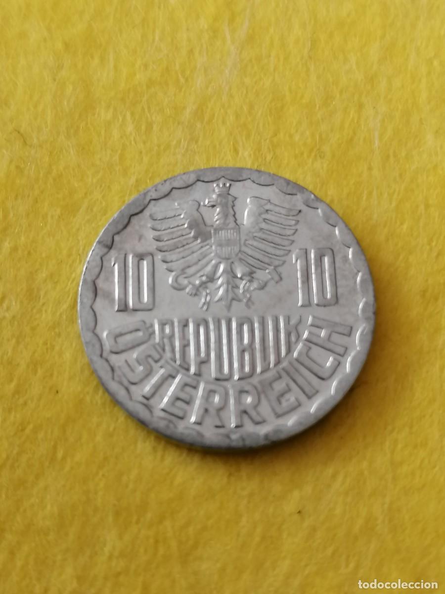 Monedas antiguas de Europa: Moneda 10 gr, Austria, 1982, MBC+ - Foto 2