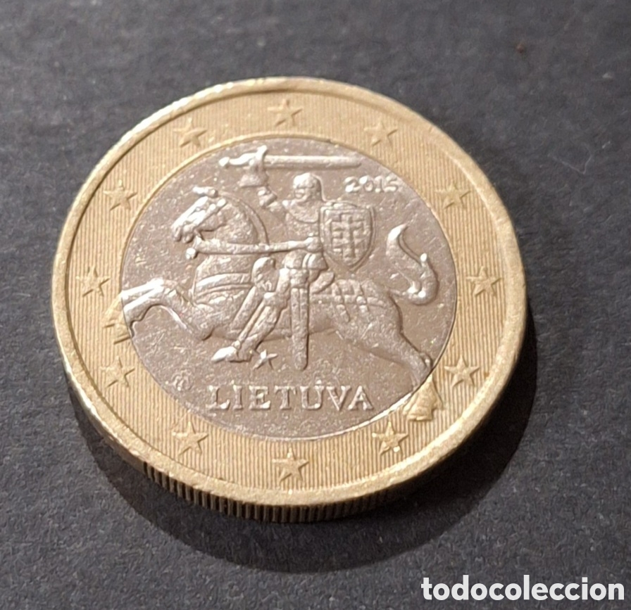 Monedas antiguas de Europa: LITUANIA 1 EURO 2015 - Foto 1