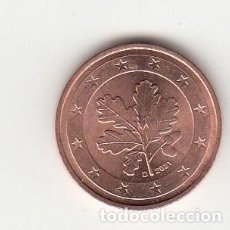 Monedas antiguas de Europa: ALEMANIA. 2 CÉNTIMO DE EURO. 2021 D.