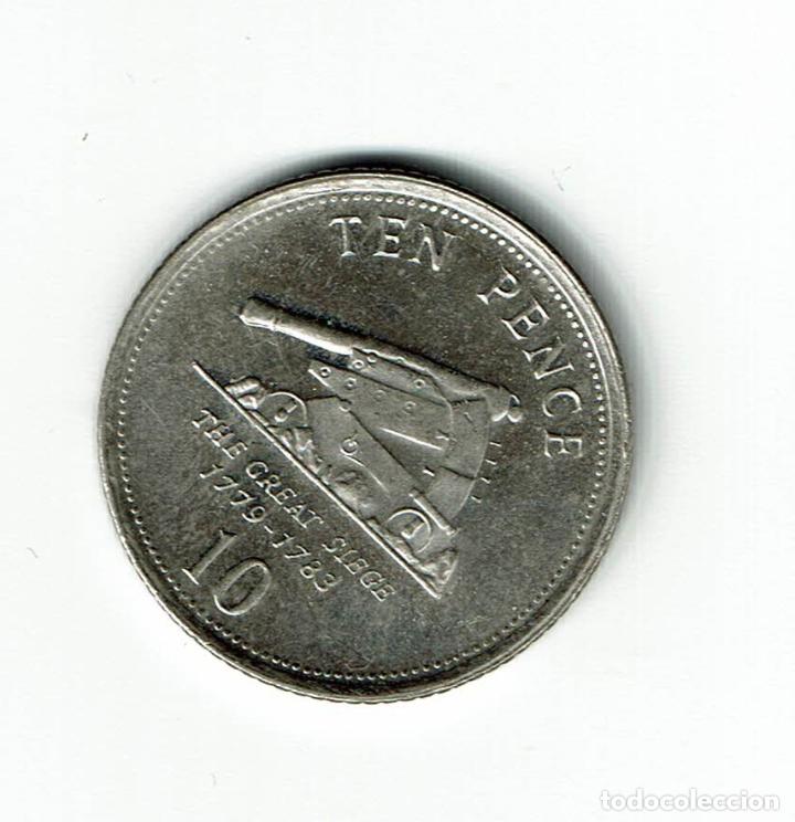 Monedas antiguas de Europa: GIBRALTAR 10 PENCE 2007 - Foto 1