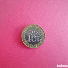 Monete antiche di Europa: 10 FRANCOS DE MÓNACO 1997