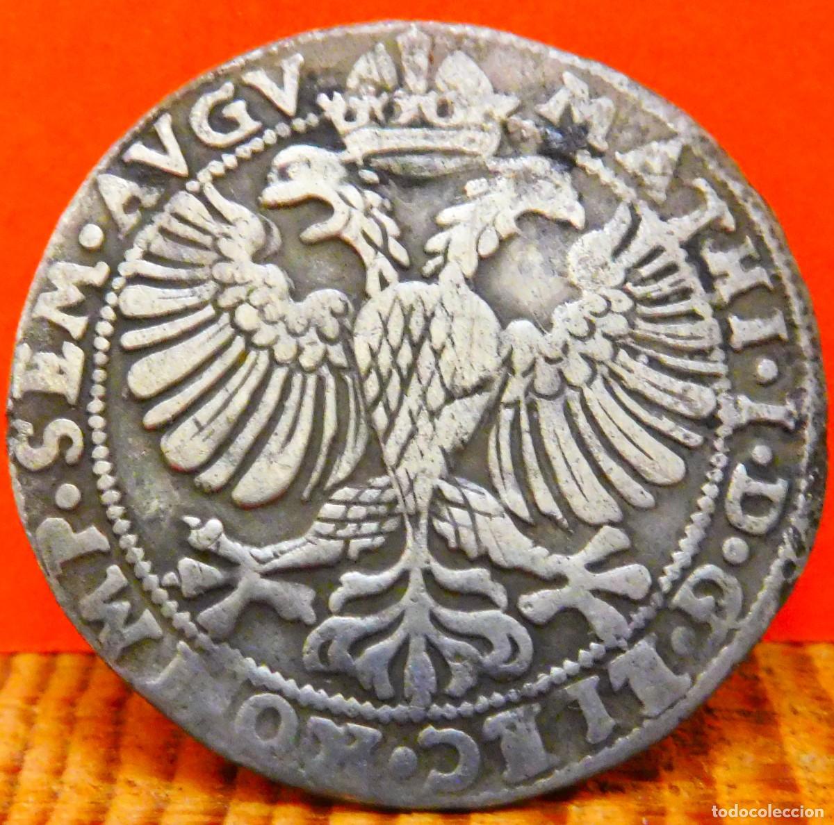 Monedas antiguas de Europa: IMP. AUSTRIACO (P.BAJOS), ADLERSCHILLING. MATHIAS I 1612-1619. PLATA.(2313)