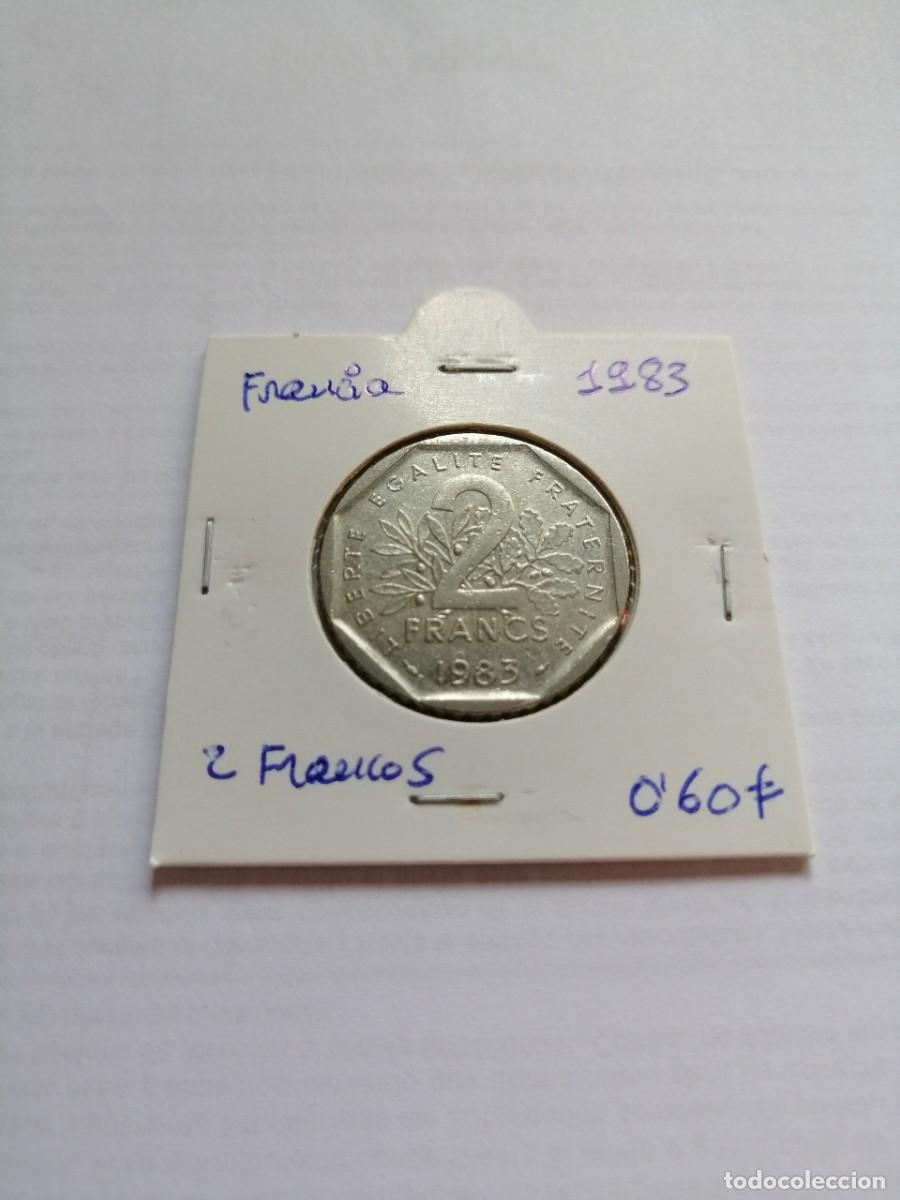 Monedas antiguas de Europa: Francia 2 Francos 1983 - Foto 1