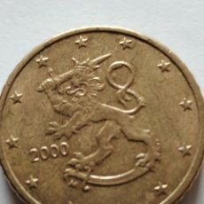 Monedas antiguas de Europa: AÑO 2000 CINCUENTA CÉNTIMOS DE EURO FINLANDIA