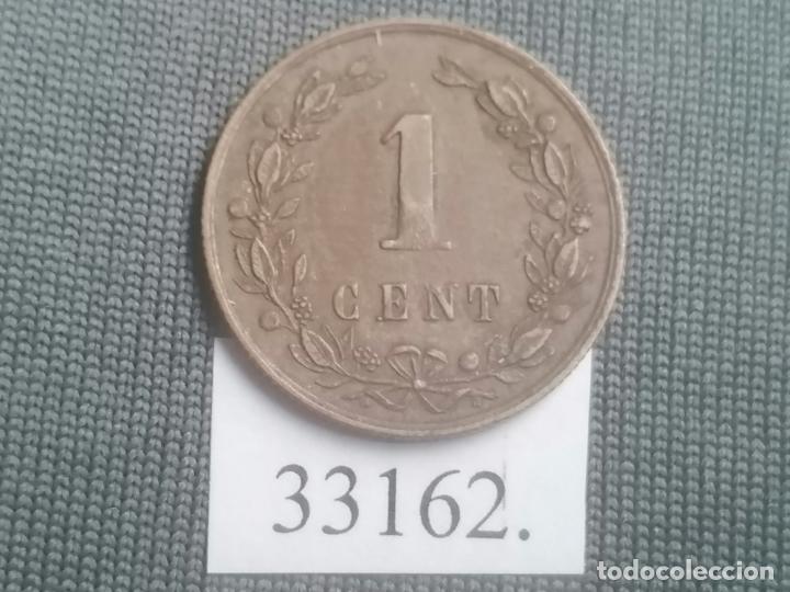 Monedas antiguas de Europa: Holanda 1 c&eacute;ntimo 1878 - Foto 2