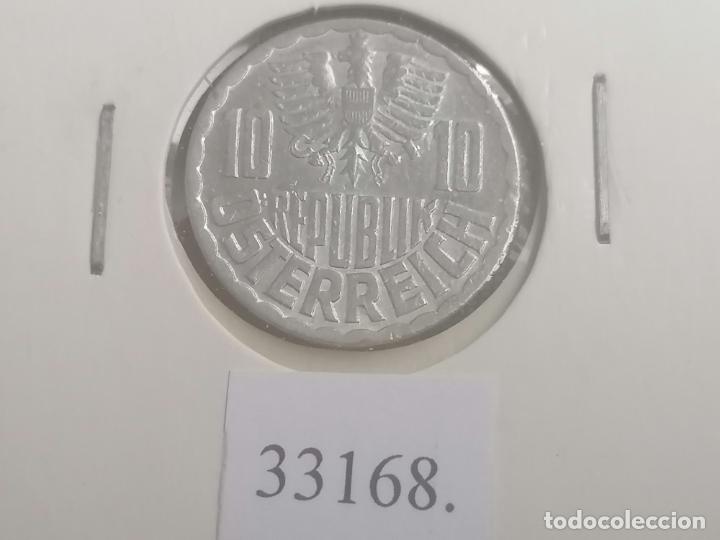 Monedas antiguas de Europa: Austria 10 groschen 1971 - Foto 2