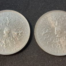 Monedas antiguas de Europa: 2 MONEDAS ISABEL II 80 ANIVERSARIO.