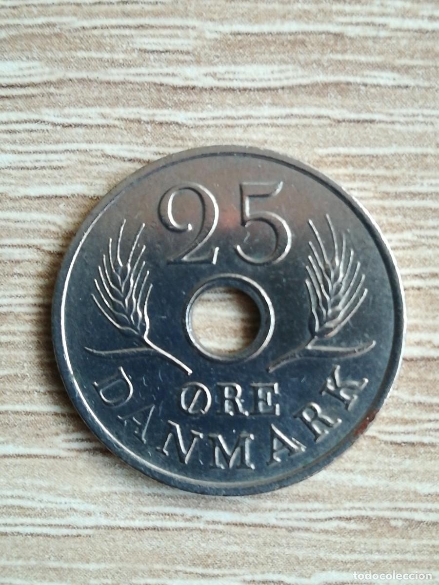 Monedas antiguas de Europa: MONEDA 25 ORE DINAMARCA - A&Ntilde;O 1968. - Foto 1