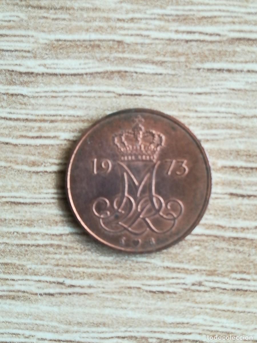 Monedas antiguas de Europa: MONEDA 5 ORE DINAMARCA - A&Ntilde;O 1973. - Foto 2