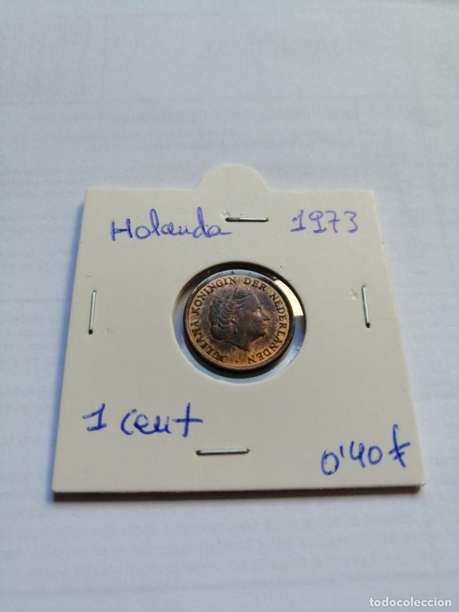 Monedas antiguas de Europa: Holanda 1 Cent 1973 - Foto 1