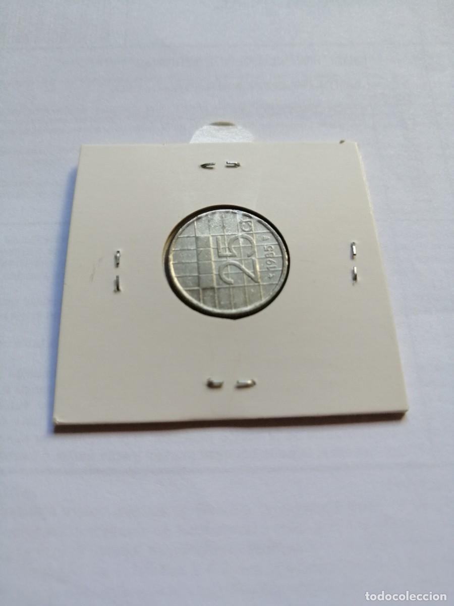 Monedas antiguas de Europa: Holanda 25 Cent 1985 - Foto 2