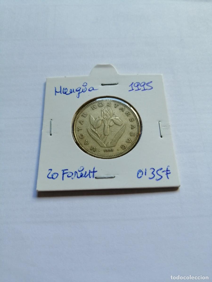 Monedas antiguas de Europa: Hungr&iacute;a 20 Forint 1995 - Foto 1