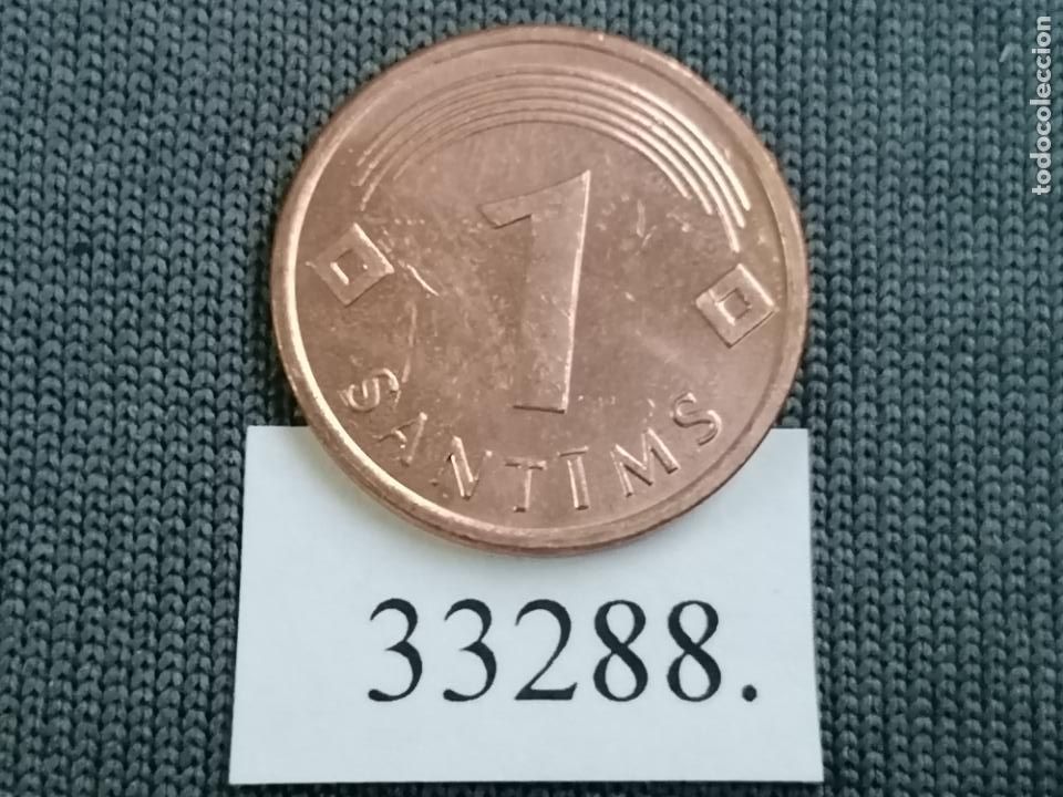 Monedas antiguas de Europa: Letonia 1 c&eacute;ntimo 1997 - Foto 1