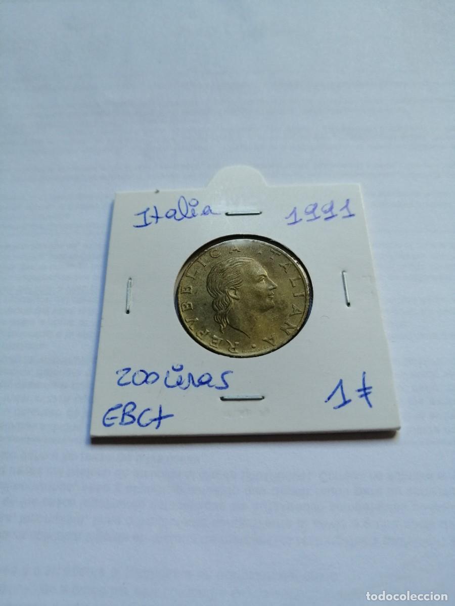 Monete antiche di Europa: Italia 200 Liras 1991