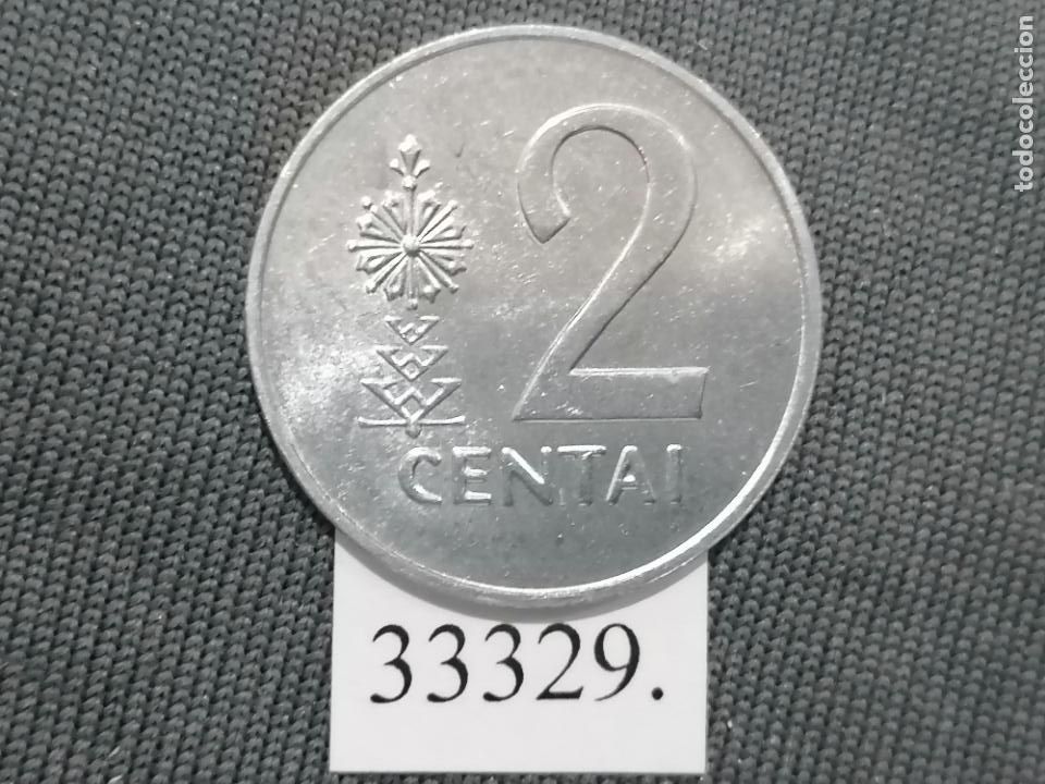 Monedas antiguas de Europa: Lituania 2 c&eacute;ntimos 1991 - Foto 1