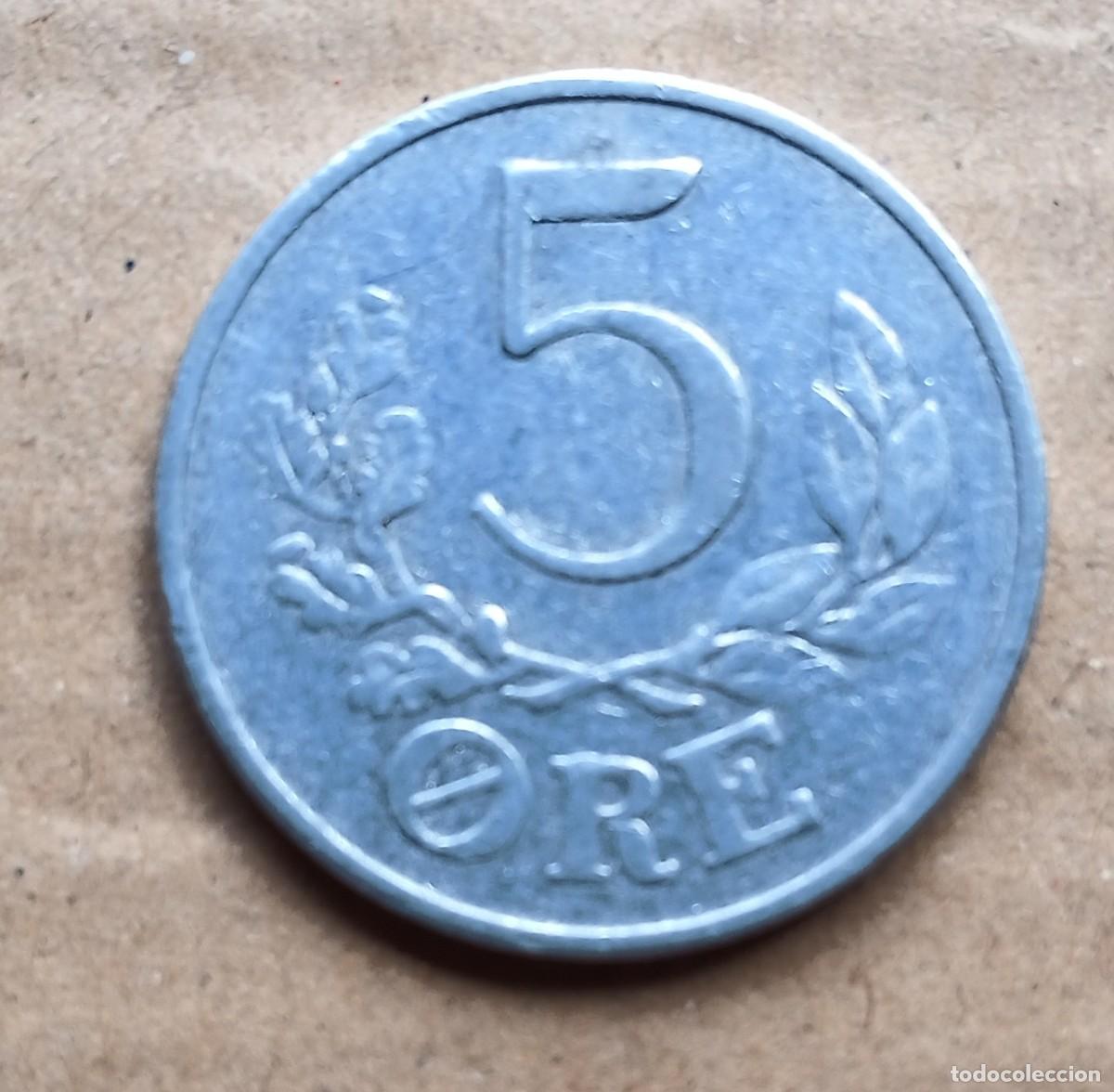 Monedas antiguas de Europa: DINAMARCA - 5 ORE 1941 BC+ - Foto 2