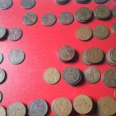 Monedas antiguas de Europa: ONE PENNY Y HALF PENNY LOTE DE 140 MONEDAS
