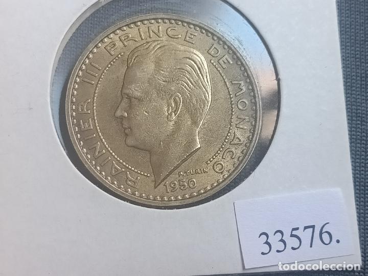 Monedas antiguas de Europa: Monaco 50 francos 1950 - Foto 1