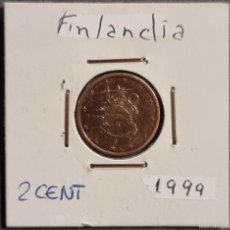 Monedas antiguas de Europa: MONEDA DE FINLANDIA 1999 - 2 CENTIMOS DE EURO - MONEDA ENCARTONADA