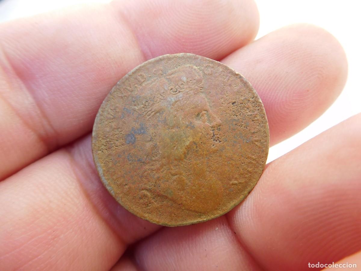 Monedas antiguas de Europa: Medalla token Ludovicus XV - Foto 2