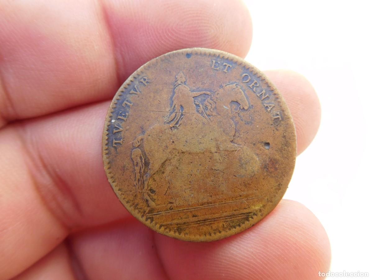 Monedas antiguas de Europa: Medalla token Par&iacute;s - Foto 2