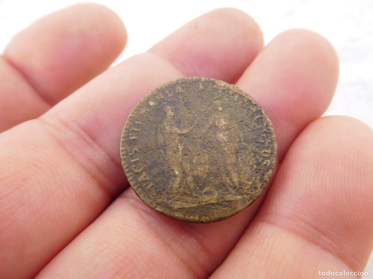 Monedas antiguas de Europa: Medalla token Ludovicus XV - Foto 2
