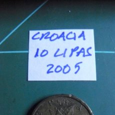 Monedas antiguas de Europa: MONEDA DE CROACIA 10 LIPAS 2005