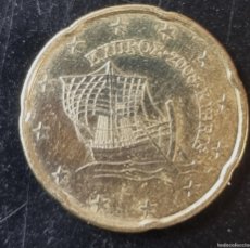 Monedas antiguas de Europa: MONEDA DE CHIPRE 2008 - 20 CENTIMOS DE EURO