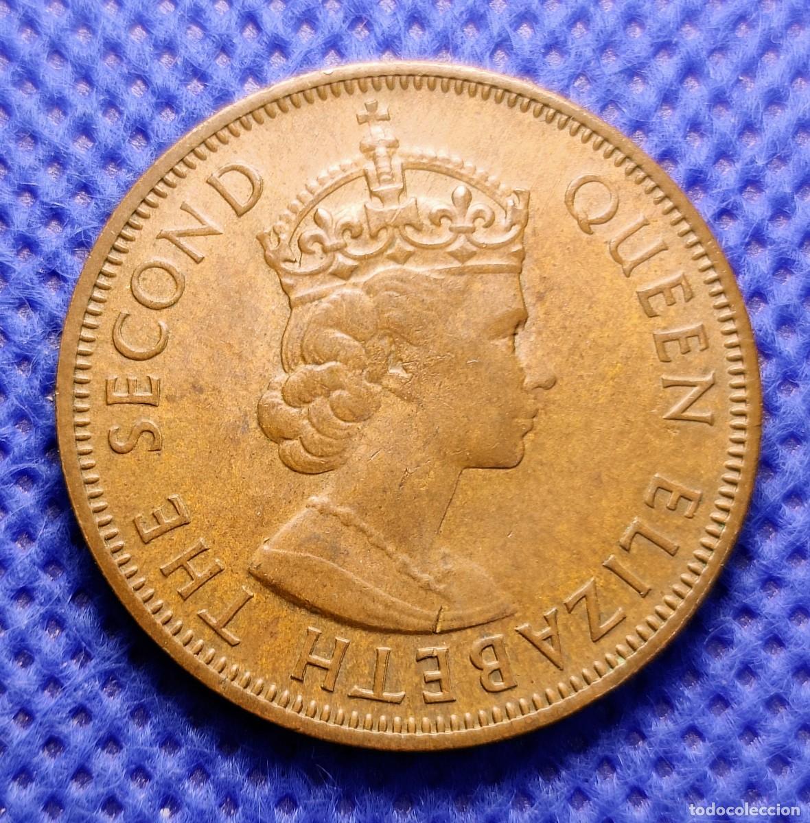Monedas antiguas de Europa: Chipre 5 Mils 1956 - Foto 2