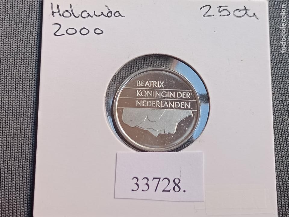 Monedas antiguas de Europa: Holanda 25 centimos 2000 - Foto 1