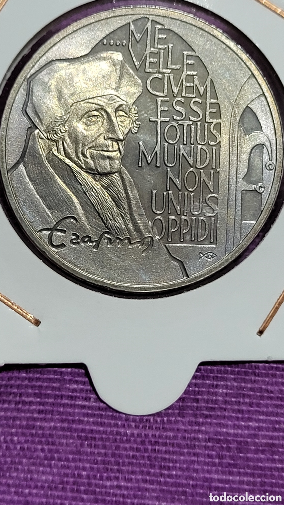 Monedas antiguas de Europa: Moneda Ecu Holanda 21/2 1991 - Foto 1