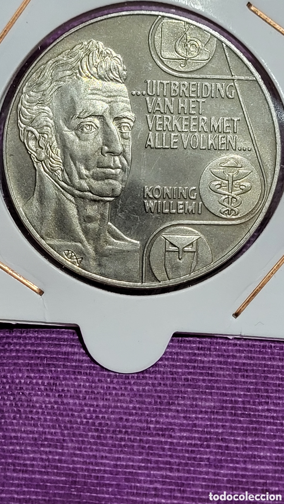 Monedas antiguas de Europa: Moneda 10 Ecu Holanda 1992 - Foto 1