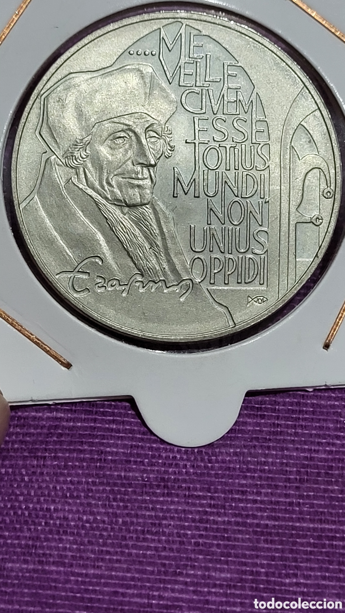 Monedas antiguas de Europa: Moneda 10 Ecu Holanda 1991 - Foto 1