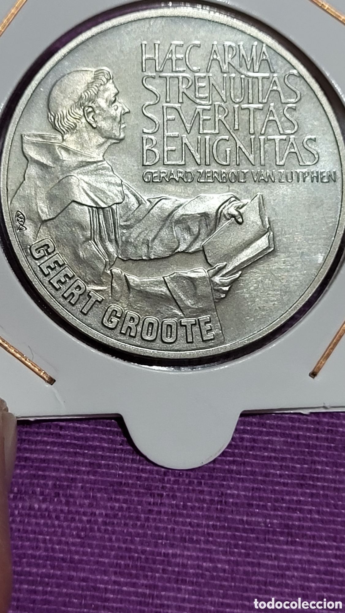 Monedas antiguas de Europa: Moneda 10 Ecu Holanda 1990 - Foto 1