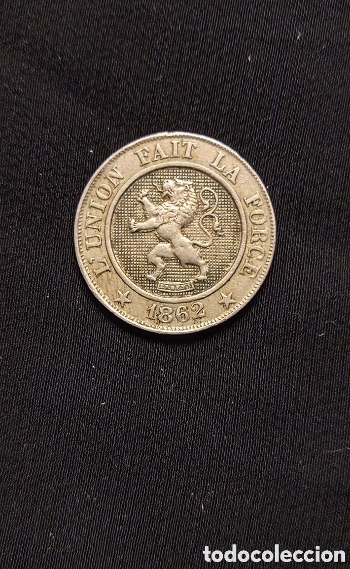 Monete antiche di Europa: BELGICA 10 CENTS 1862