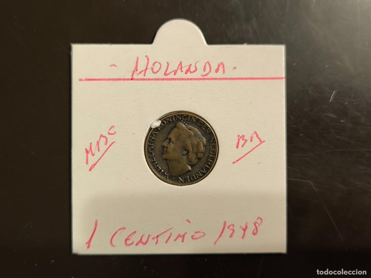 Monedas antiguas de Europa: HOLANDA 1 CENTIMO 1948 MBC KM=175(BRONCE) - Foto 1