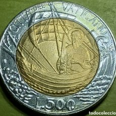 Monedas antiguas de Europa: CIUDAD DE VATICANO 500 LIRAS 1985