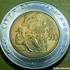 Monedas antiguas de Europa: CIUDAD DE VATICANO 500 LIRAS 1982