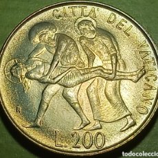 Monedas antiguas de Europa: CIUDAD DE VATICANO 200 LIRAS 1981