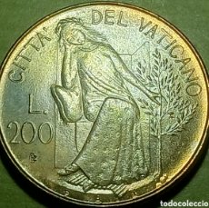 Monedas antiguas de Europa: CIUDAD DE VATICANO 200 LIRAS 1979