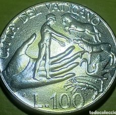 Monedas antiguas de Europa: CIUDAD DE VATICANO 100 LIRAS 1988
