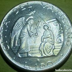 Monedas antiguas de Europa: CIUDAD DE VATICANO 100 LIRAS 1987