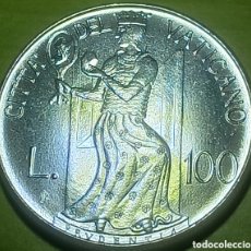 Monedas antiguas de Europa: CIUDAD DE VATICANO 100 LIRAS 1979
