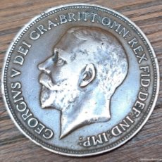 Monedas antiguas de Europa: MONEDA DE 1 PENIQUE 1915 JORGE V, REINO UNIDO