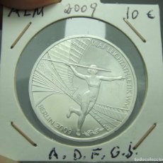Monedas antiguas de Europa: 10 EUROS. PLATA. ALEMANIA - 2009 - DEUTSCHLAND. BERLIN - 2009. SIN CIRCULAR.