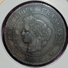 Monedas antiguas de Europa: MONEDA 5 CENTIMOS FRANCIA